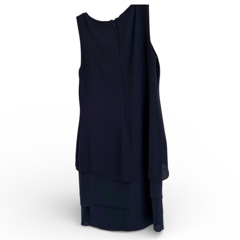 BCBG Knee Length Dress Midnight Blue Size 4 - Picture 2 of 3